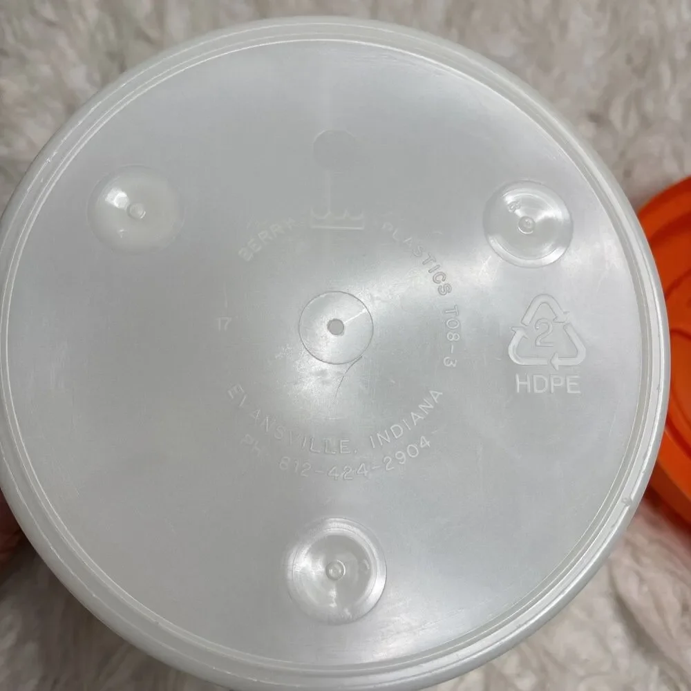 Dunkin Donuts Happy Halloween Munchkins Bucket Glow In The Dark With Lid